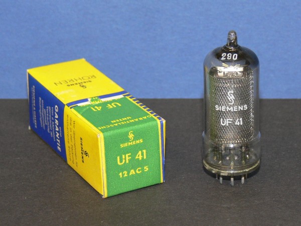 SIEMENS UF41 Vacuum Pentode Röhre Tube neu in OVP