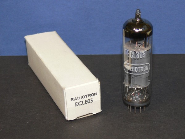 RADIOTRON ECL805 Röhre Tube Triode / Pentode neu in OVP