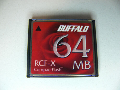 BUFFALO RCF-X64MY Compact Flash 64 MB Memory Card Computer