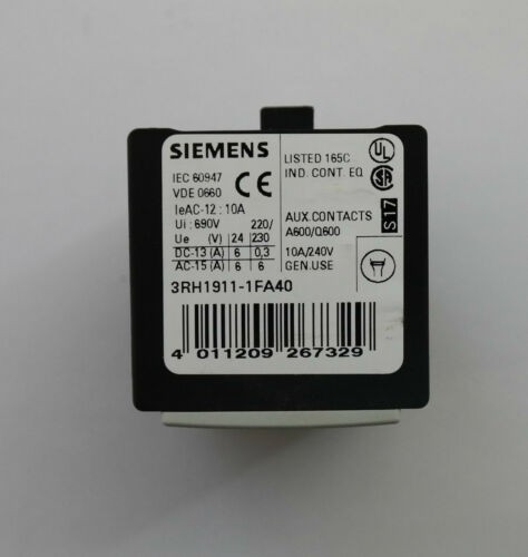 Siemens 3RH1911-1FA40