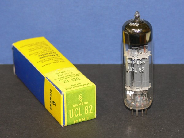 SIEMENS UCL82 Röhre Tube Vacuum Triode / Pentode f. Niederfrequenz neu in OVP