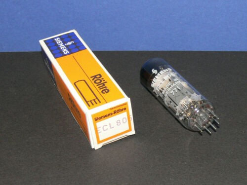 SIEMENS ECL805 Röhre Tube Triode / Pentode neu in OVP